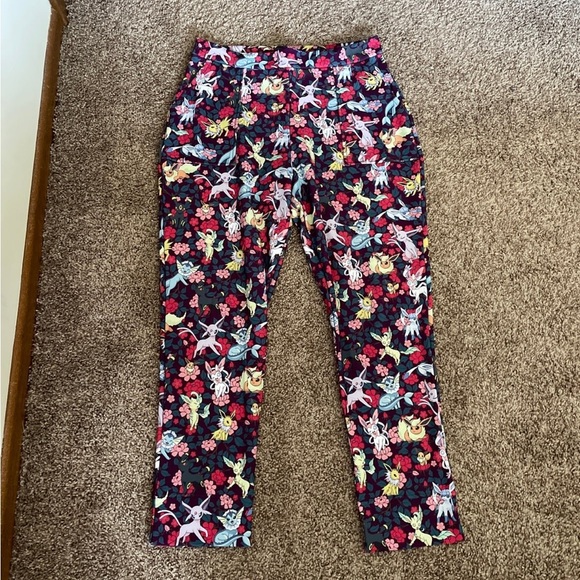 Blackmilk Eevee Evolution Floral Cuffed Pants - Picture 2 of 3